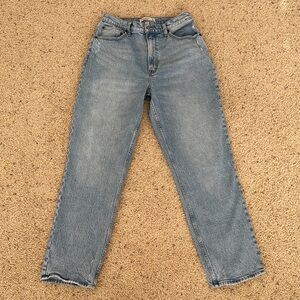 Abercrombie & Fitch 90’s Straight Ultra High Rise Jeans - sz 30 CURVE LOVE